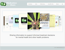 Tablet Screenshot of medicationinfoshare.com